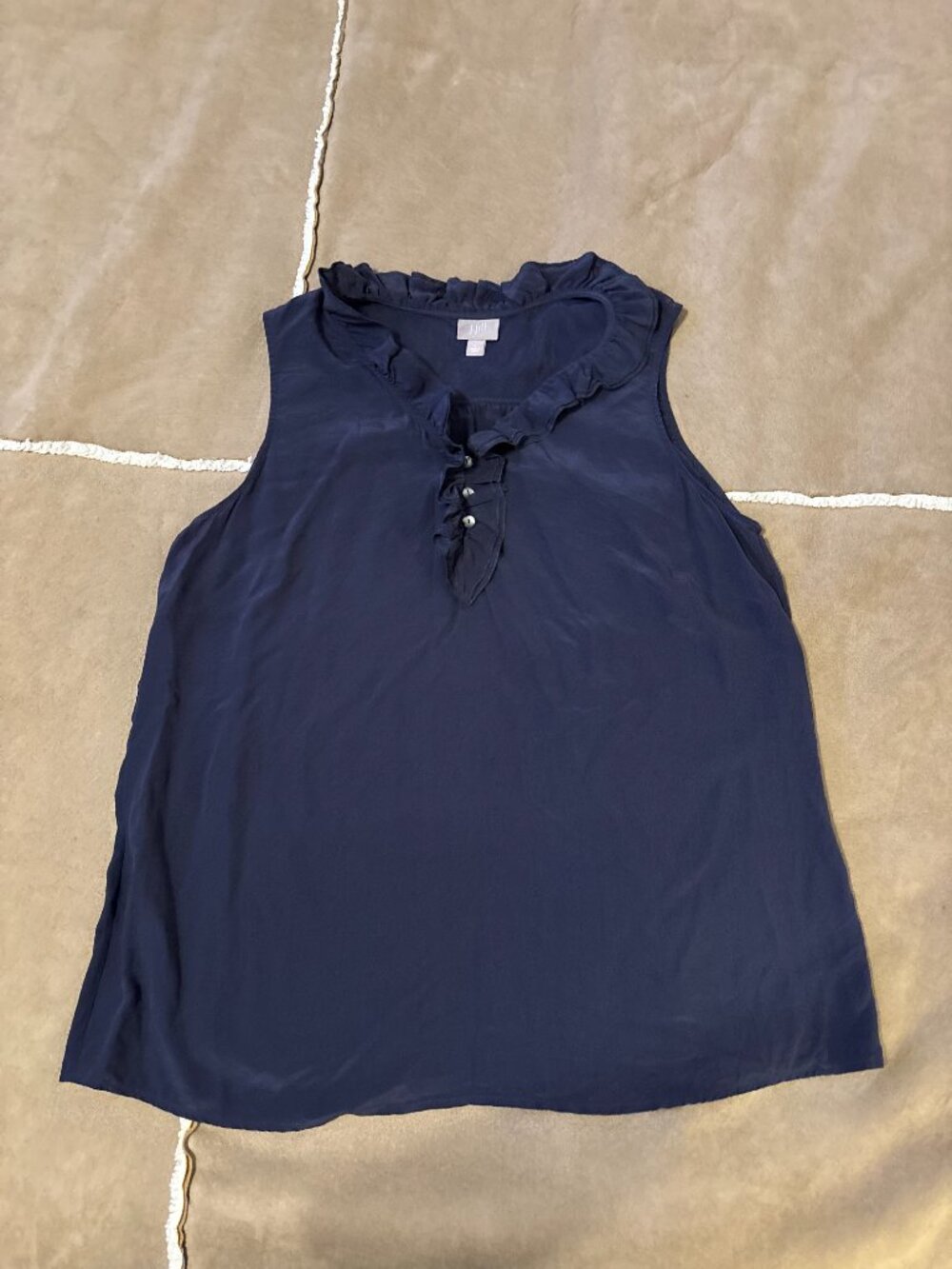 J Jill Silk Tank - L